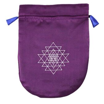 Tarob Bag, Purple Shri Yantra