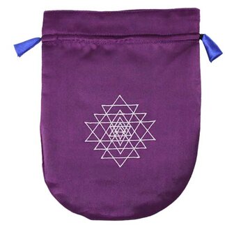 Tarob Bag, Purple Shri Yantra