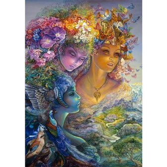 Puzzel The Three Graces van Josephine Wall, 1000 stukjes