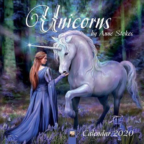 Anne Stokes Unicorns Calendar 2020