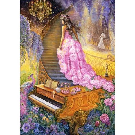 Puzzel Melody in Pink van Josephine Wall