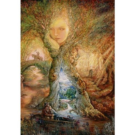 Kids Puzzel Willow World van Josephine Wall van 100 stukjes