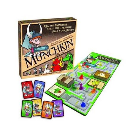 Munchkin Deluxe open gelegd