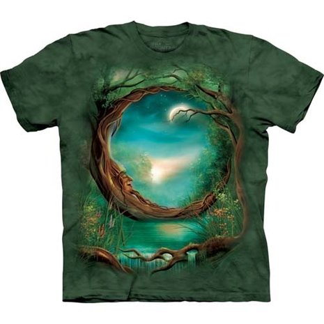 T-Shirt, Moon Tree