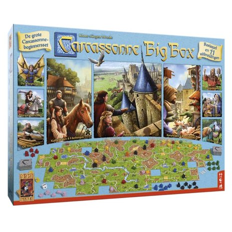 Carcassonne: Big Box 3, Complete set
