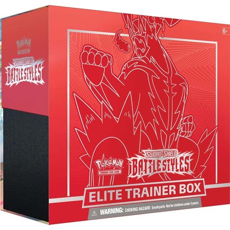 Pokémon Sword & Shield Battle Styles Elite Trainer Box Rood