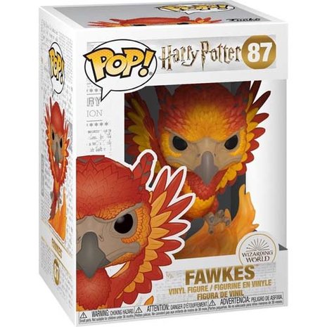 Harry Potter POP! Movies Vinyl Figure Fawkes in doos