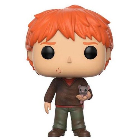 Harry Potter POP! Movies Vinyl Figure Ron Weasley with Scabbers