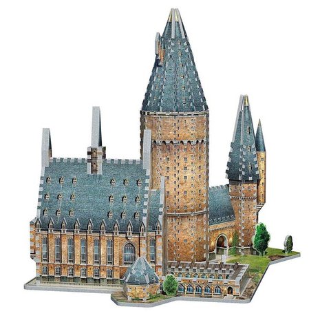 Harry Potter 3D Great Hall van 850 stukjes Compleet