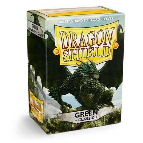 Dragonshield Cards Sleeves Standaard Green per 100 stuks