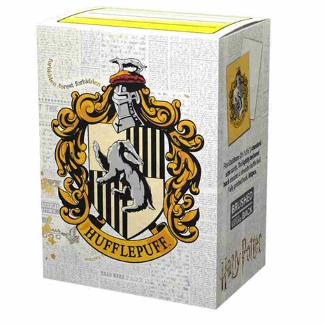 Dragonshield Cards Sleeves Standaard Art Hufflepuff per 100 stuks