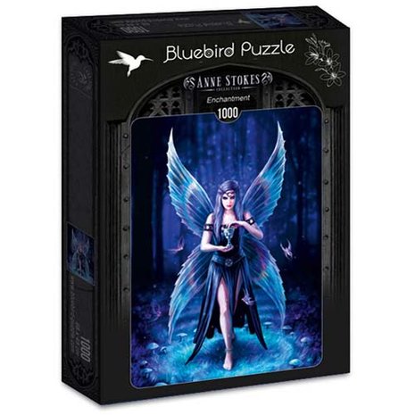 Puzzel Enchantment van Anne Stokes met 1000 stukjes doos