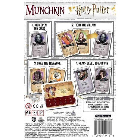 Munchkin Harry Potter Achterkant