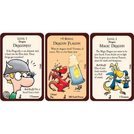 Munchkin Dragons Trike Kaarten