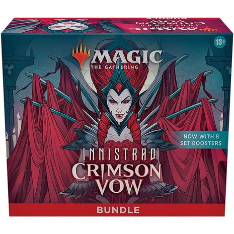 Magic: the Gathering: Innistrad: Crimson Vow Bundle met 8 set Boosters