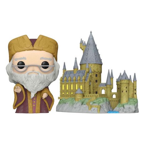 Harry Potter POP! Movies Vinyl Figure Dumbledore with Hogwarts No.27