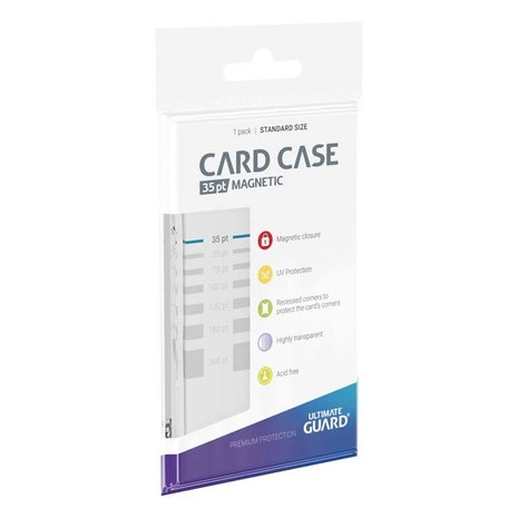 Magnetic Card Case 35pt in verpakking