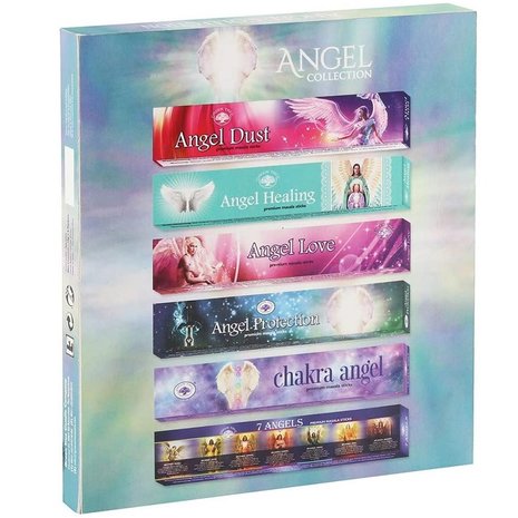 Angel Collection Giftpack met 6 pakjes wierook