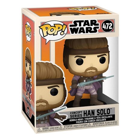 Star Wars POP! Movies Vinyl Figure Star Wars - Han Solo No.472
