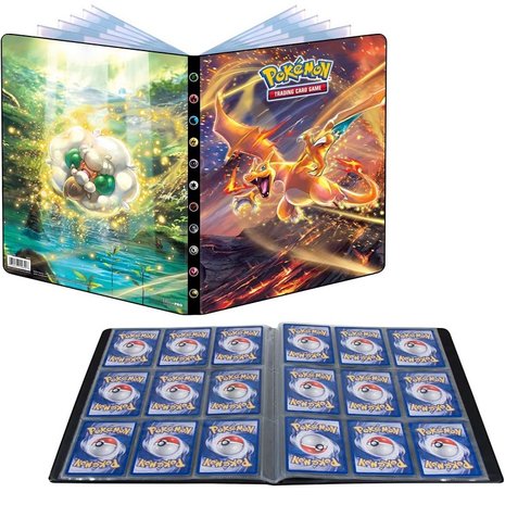 9-Pocket Portfolio, Pokemon Sword and Shield 9 Brilliant Stars voorbeeld