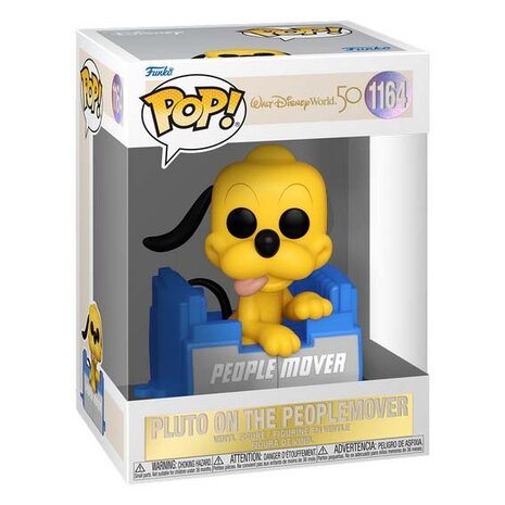 Disney POP! Movies Vinyl People Mover Pluto in doos