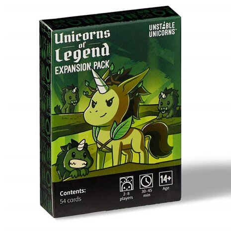 Unstable Unicorns, Unicorns of Legend Expension Pack, Originele Engelstalige Uitbreiding