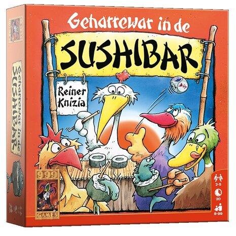 Geharrewar in de Sushibar