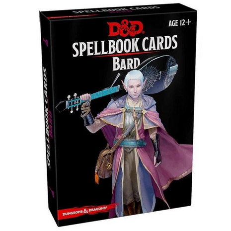 D&D Spellbook Bard - Bard met 128 kaarten