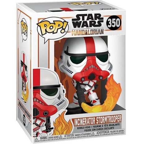Star Wars POP! Movies Vinyl Figure Incinerator Stormtrooper No.390 in doos