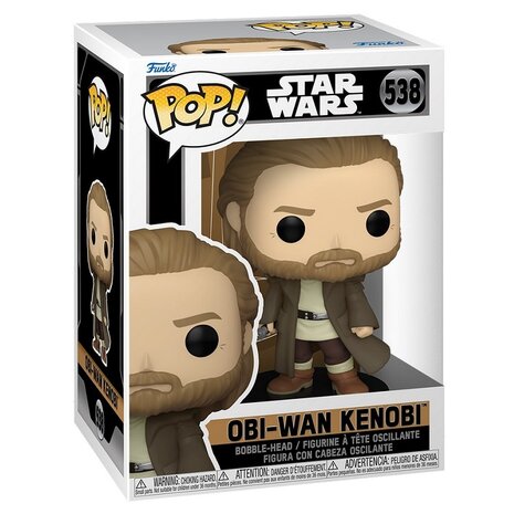 Funko Pop! Star Wars Obi-Wan Kenobi No.538 in doos