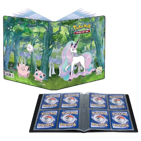 4-Pocket Portfolio, Pokemon Galley S Enchanted open