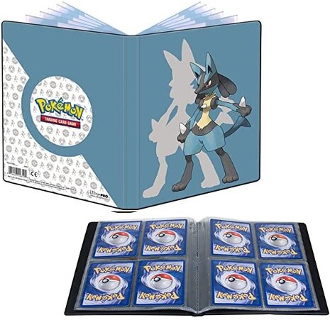 4-Pocket Portfolio, Pokemon Lucario open