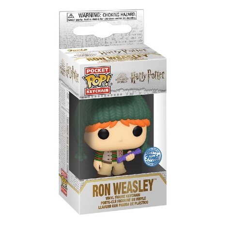 Funko Pop! Keychain Holiday Ron in doos