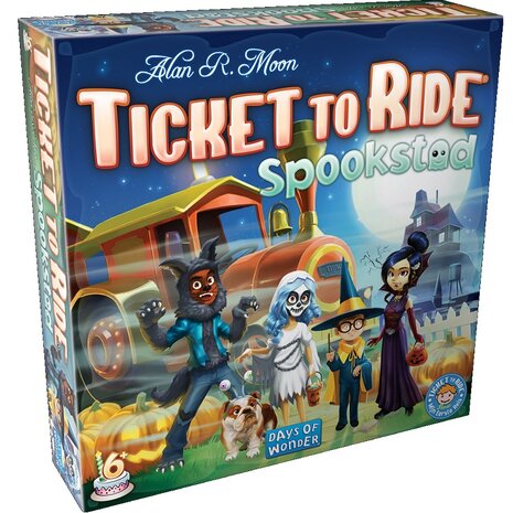 Ticket to Ride de versie van Spookstad NL