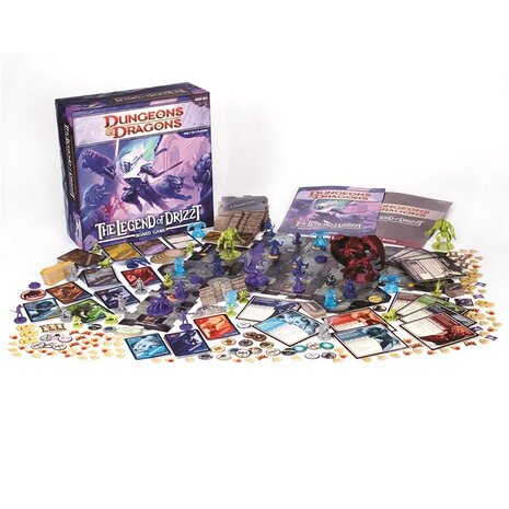 &D Legend of Drizzt Boardgame open