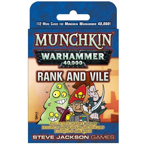 Munchkin Warhammer 40K Rank and Vile Expansion