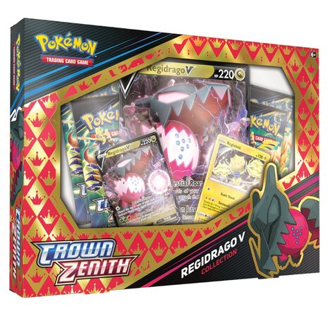 Pokemon Crown Zenith V Box Regidrago