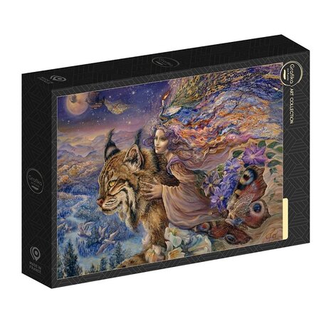 Puzzel Flight of the Lynx van Josephine Wall van 1000 stukjes