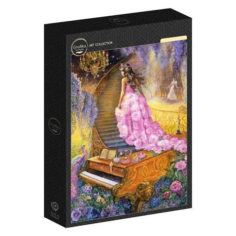 Puzzel Melody in Pink van Josephine Wall van 1000 stukjes doos