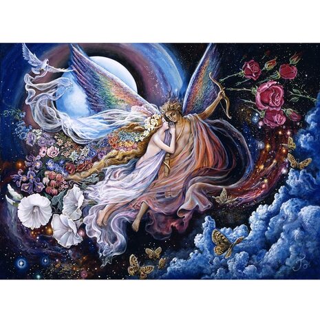 Puzzel Eros and Psyche van Josephine Wall van 2000 stukjes