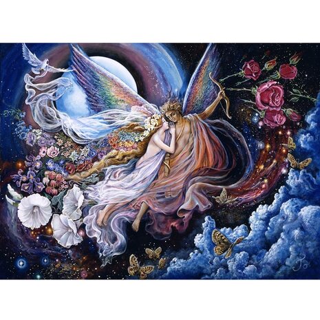 Puzzel Eros and Psyche van Josephine Wall van 2000 stukjes