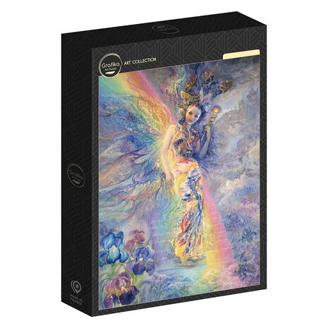 Puzzel Keeper of the Rainbow van Josephine Wall van 1000 stukjes doos