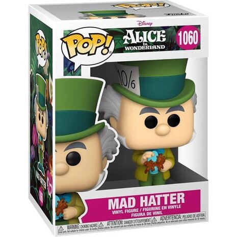 Disney POP! Movies Vinyl Alice in Wonderland, Mad Hatter doos