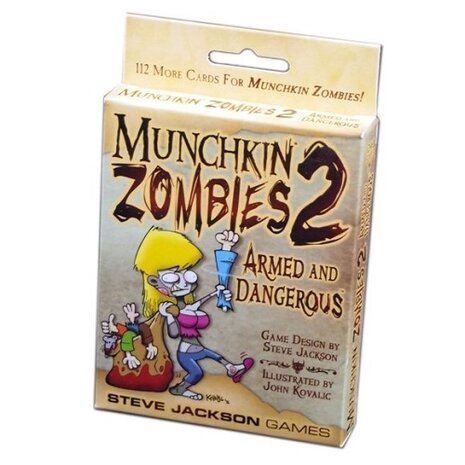 Engelstalige Munchkin Zombies 2, Armed and Dangerous
