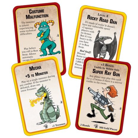 Engelstalige Munchkin Apocalypse Kaiju kaarten