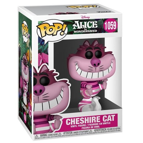 Disney POP! Movies Vinyl Alice in Wonderland, Cheshire Cat in doos