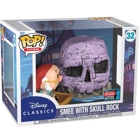 Disney POP! Movies Vinyl Peter Pan, Skull Rock with Smee in doos