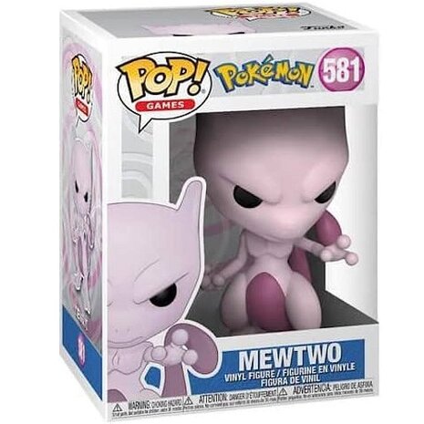 Funko Pop! Pokemon Mewtwo No.581 in doos