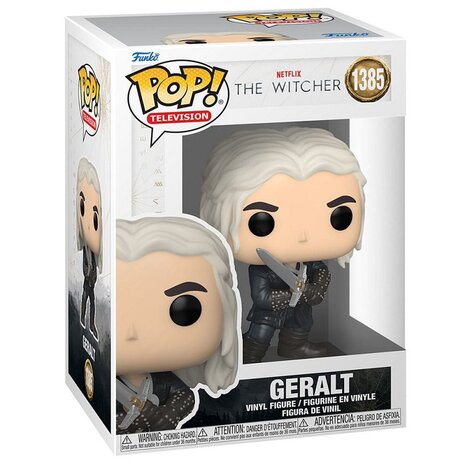 Funko Pokemon POP! Funko Pop! the Witcher: Geralt Seizoen 3 No.1385 in doos