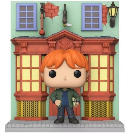 Funko Pop! Harry Potter - Quidditch Supplies Store with Ron No.142